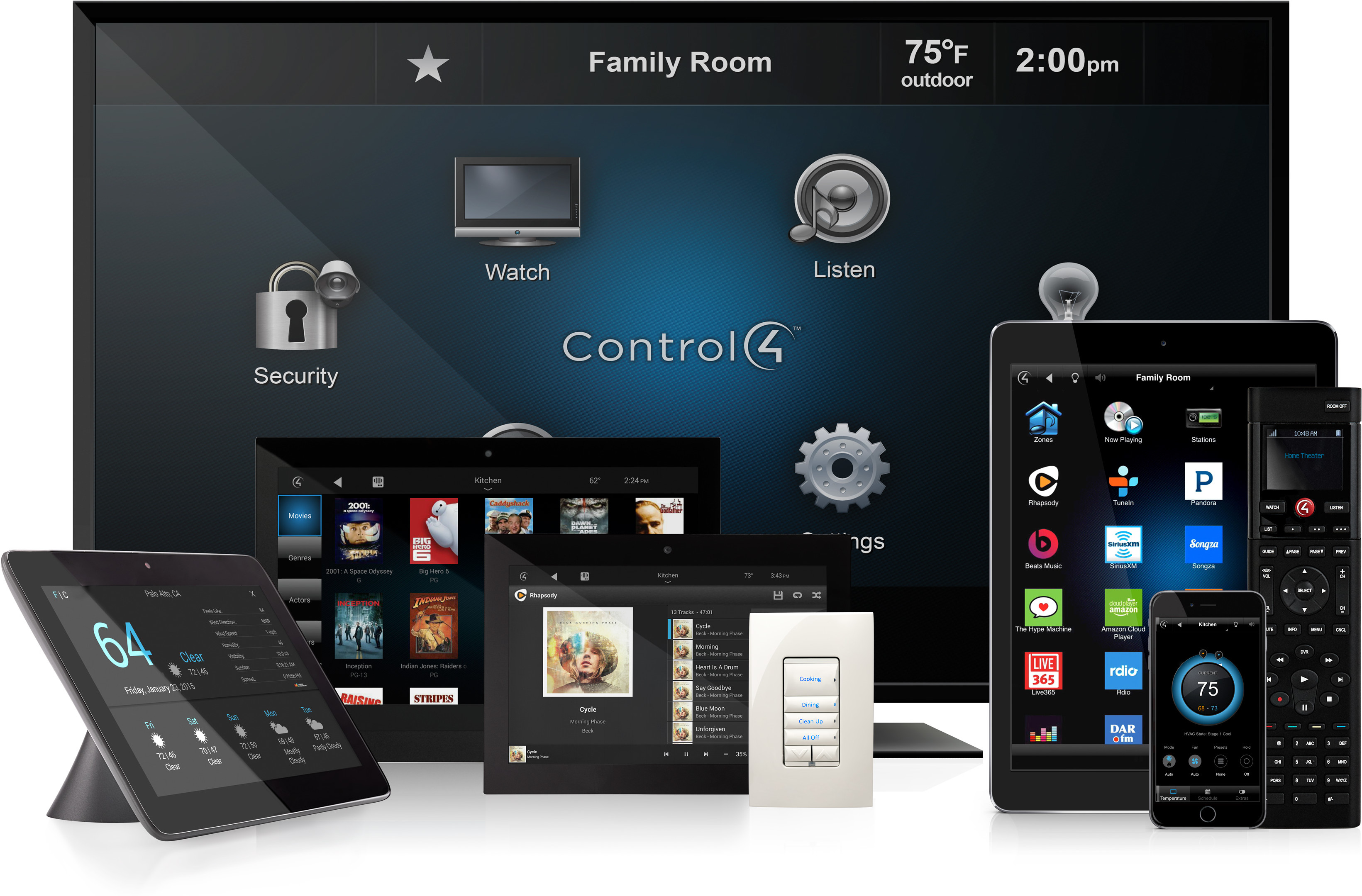 smart home control system